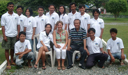 The Team at the Pyramid of Asia Resort